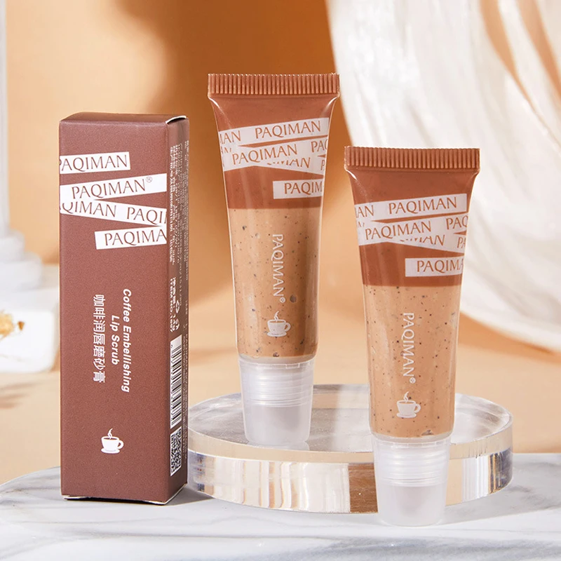 Lip Scrub Remove Dead Skin Care Exfoliating Cream Moisturizing Full Lips Cosmetics Gel Balm 14g TSLM1