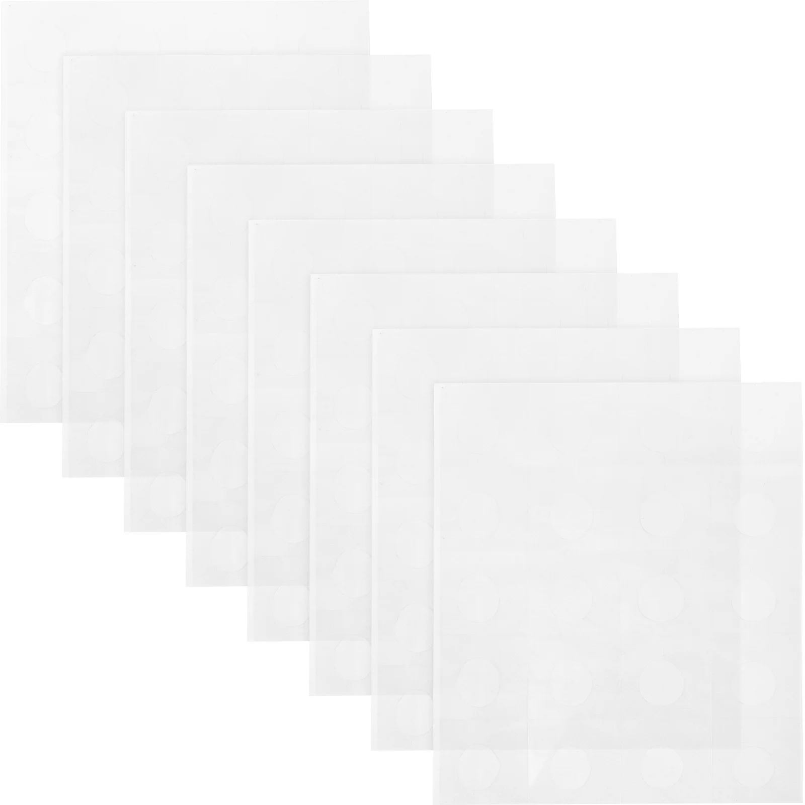 

50 Sheets Christmas Balloons Clear Stickers Adhesive Double Sided Glue Point Dot Removable Tape Baby Circle