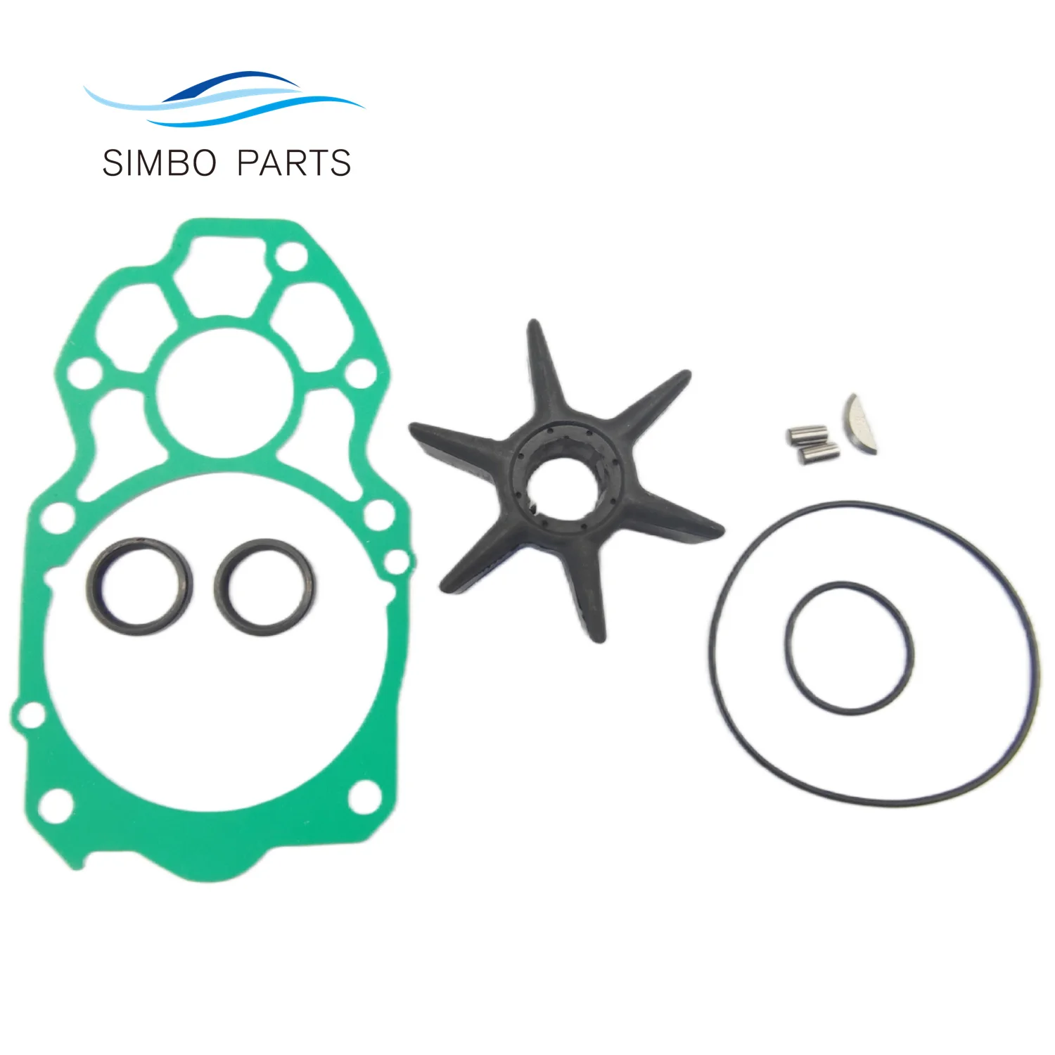 

Water Pump Impeller Kit For Yamaha Outboard 4 Stroke 225 250 300 350 hp 6CE-W0078-01 6CE-W0078-00 18-3470 18-3471