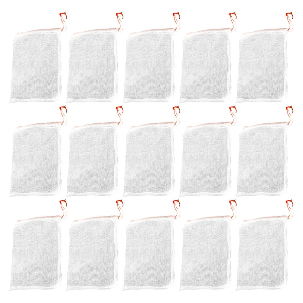 

50 Pcs Fruit Bagging Inset-proof Pouches Nylon Mesh Insect Netting Bags Flowers Anti-insect Garden