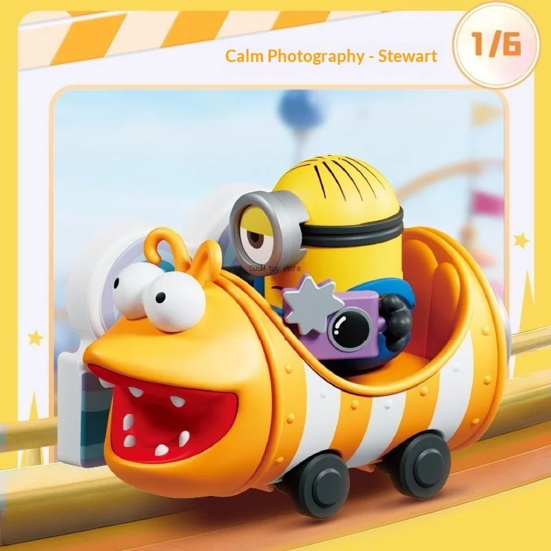 Фото Лицензионные мини-фигурки Minions Blokees Doodoos в слепой коробке, милые миниатюрные фигурки для сборки, настольное украшение, коллекционный декор, подарок для коллекционеров №5