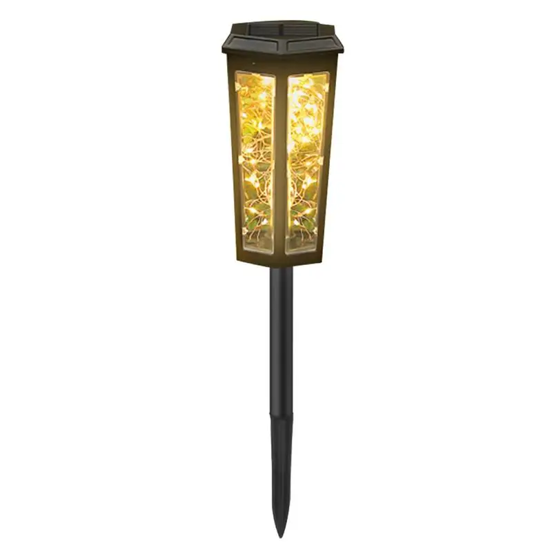 

Solar-powered Path Lamp Outdoor Lights Light Sensing Walkway Lamp LED Lawn Lights Automatic Lighting With 2 Modes For Outside
