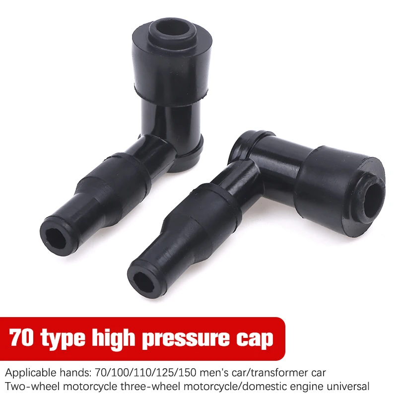 

2Pcs Universal Motorcycle Ignition Spark Plug Cap Moped Scooter Dirt Bike Straddle Type Motorcycle Cub Underbone Spare Parts