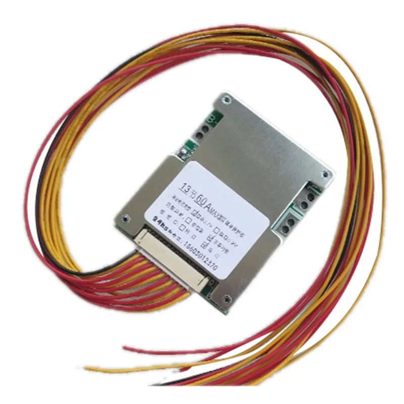 

13S 48V 60A Battery Protection Board Electronics - Cell Battery BMS PCB Equalizer Board BMS Board Module