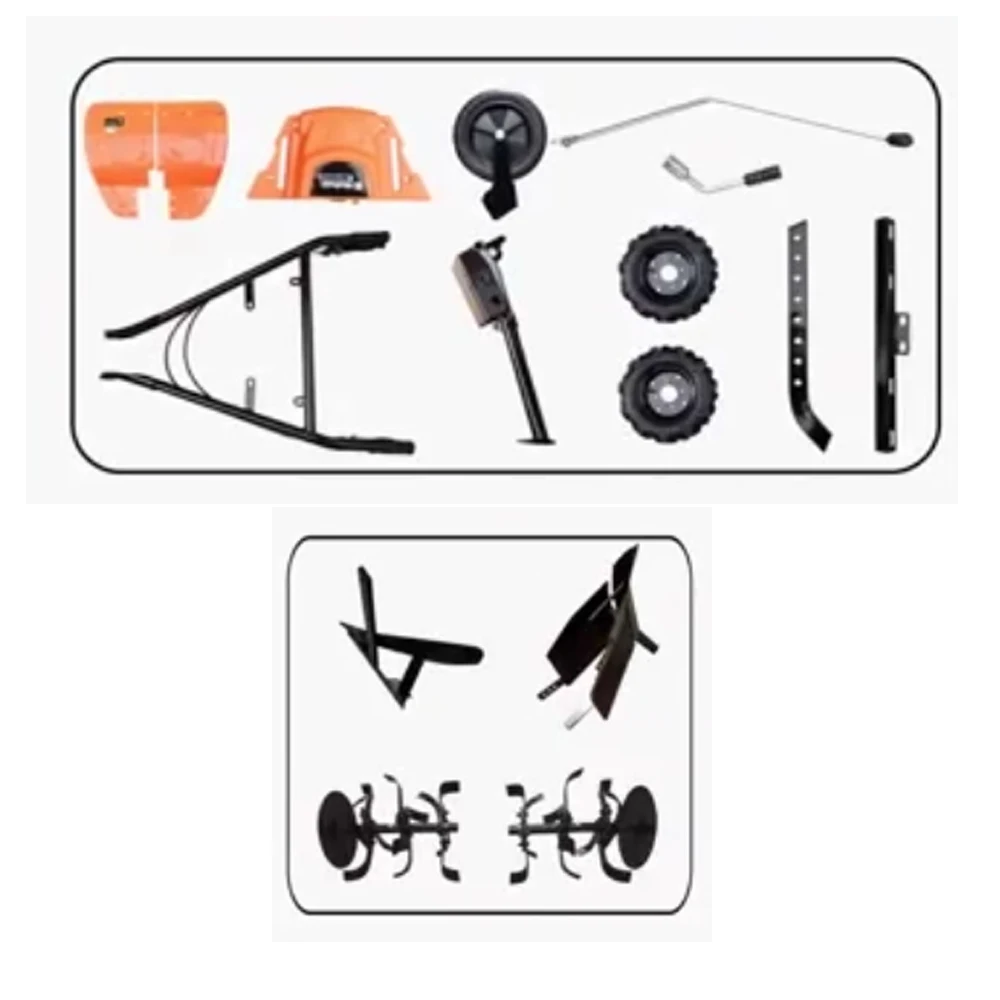 POWERTEC сельскохозяйственная машина бензиновый вращающийся мини-культиватор