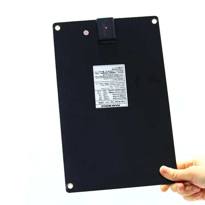 Солнечная панель для телефонов вентиляторов и т. Д. 5 В/6 Вт