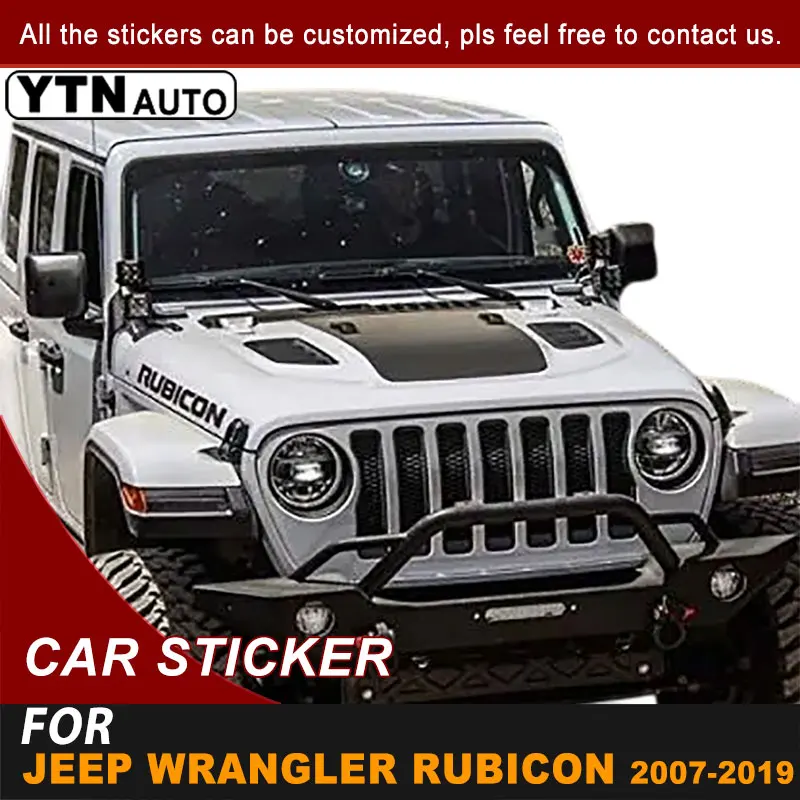 Автомобильная Виниловая наклейка для капота в полоску 2007-2019 | Автомобили и