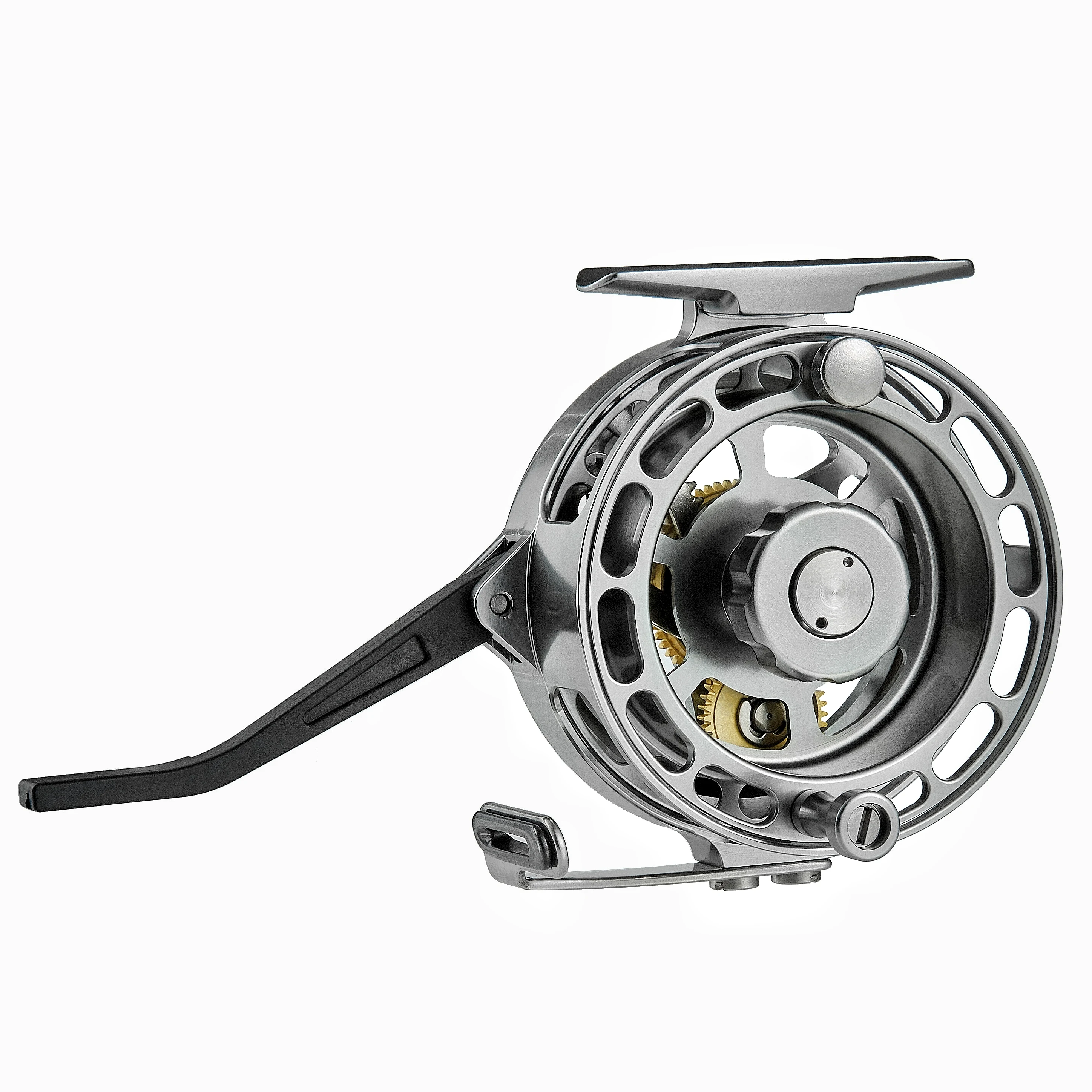 Automatic Fly Fishing Reel Made of CNC Machined Aluminum 75m