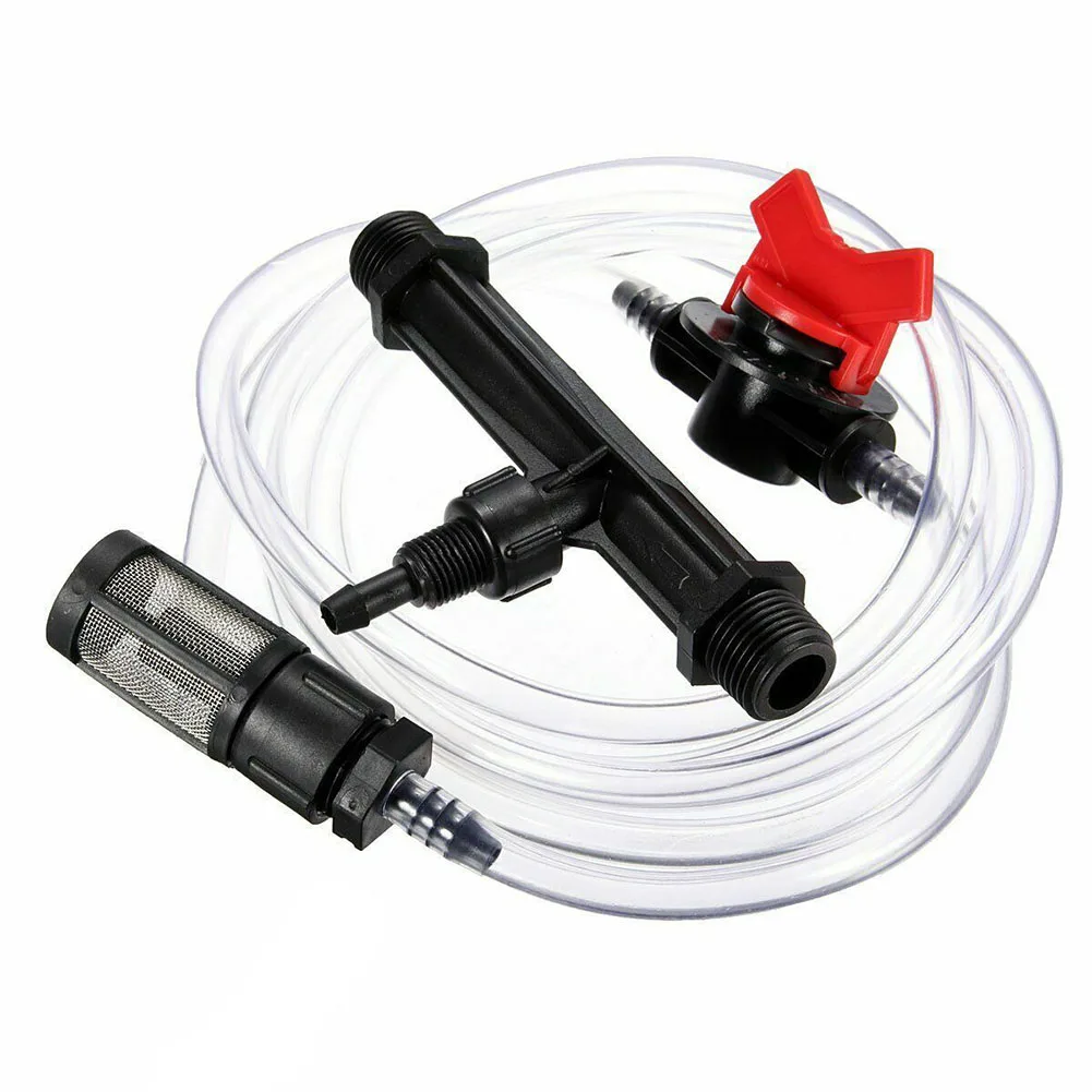 

3/4\\\" Garden Irrigation Device Venturi Fertilizer Injector Switch Water Tube With Switch And Filter Agricultural Watering Tool