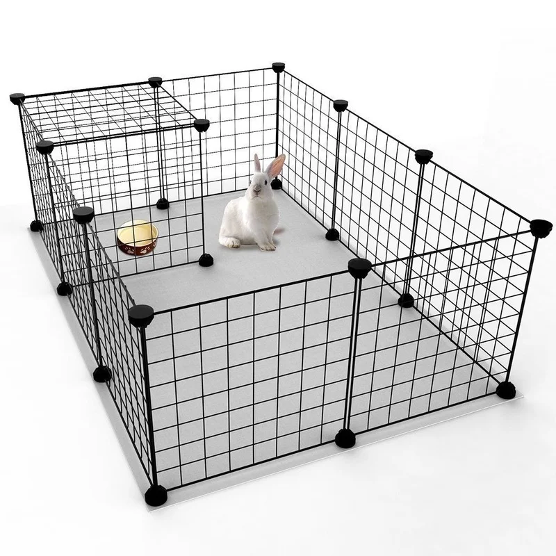 Foldable Pet Playpen Fence For Cat House Exercise Aviary For Pets Fitting For Dog Iron Fence Puppy Kennel House For Rabbit WF