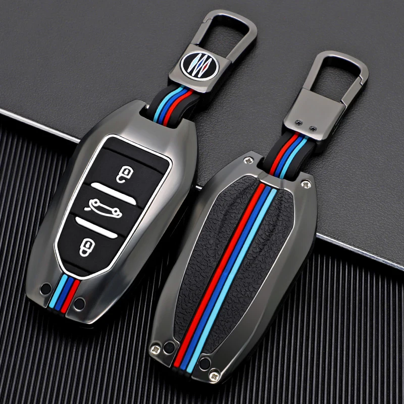 

Zinc Alloy Car Key Case Cover Shell For Peugeot 2008 3008 4008 5008 308 408 508 Citroen C1 C2 C4 C6 C3-XR Picasso Grand DS3 DS5