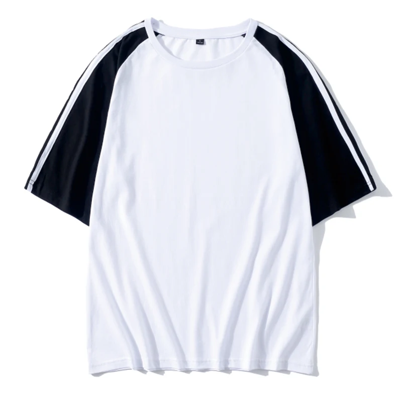 

2022 New T-Shirt Cotton Drop Shoulder Mid Sleeve Raglan T Shirt Mid Sleeve Top T Shirt Unisex Fashion Anime Harajuku T Shirt