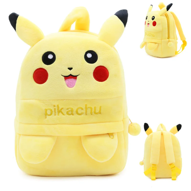 

Pokémon Backpack Anime Cartoon Cute School Bag Storage Bag Toy Backpack Kindergarten Backpack Candy Bag Holiday Gift for Friends