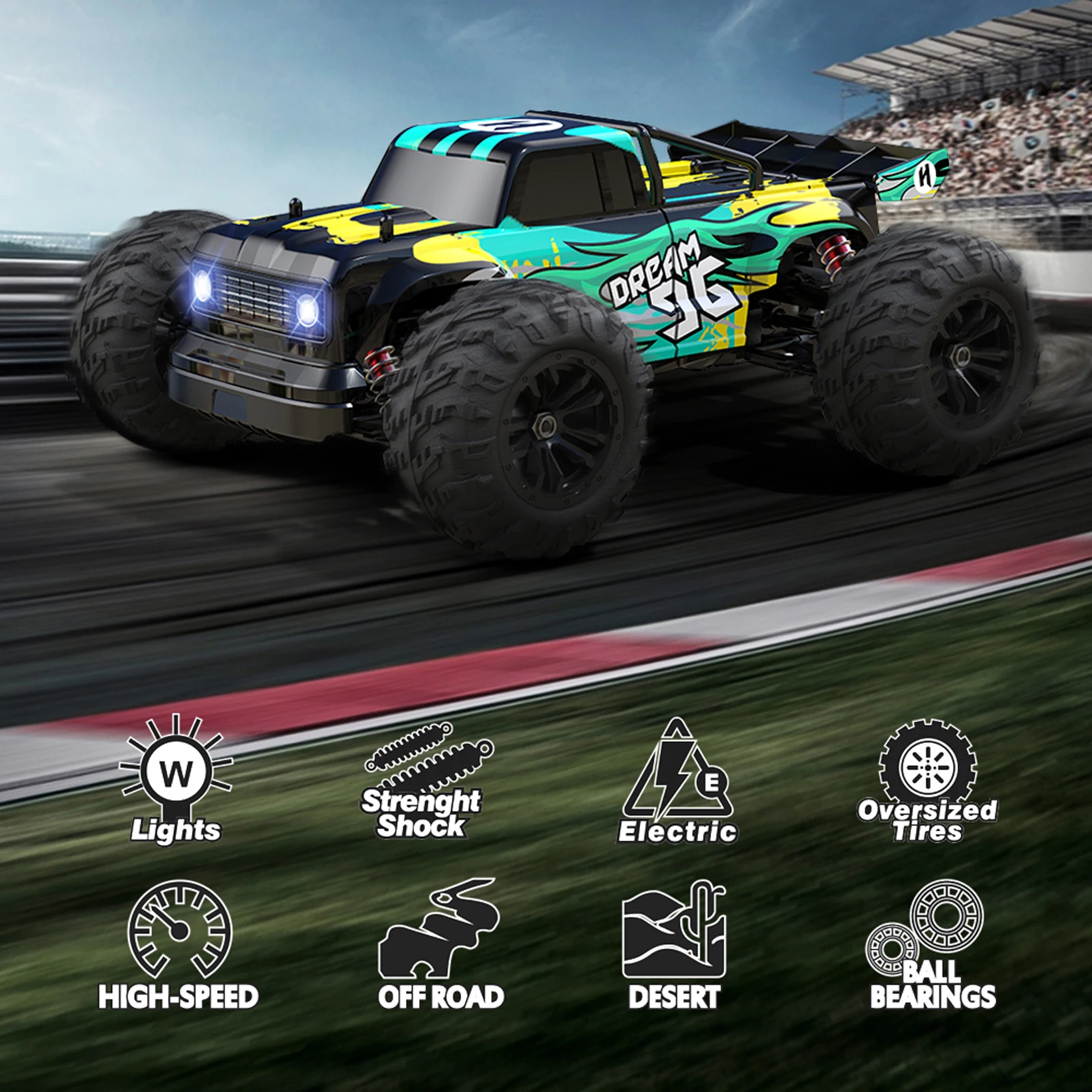 

1:1 4WD Радиоуправляемый автомобиль со светодиодными лампами 2,4G радиоуправляемые автомобили игрушки для внедорожника Электрический радиоуправляемый гоночный багги для телефона