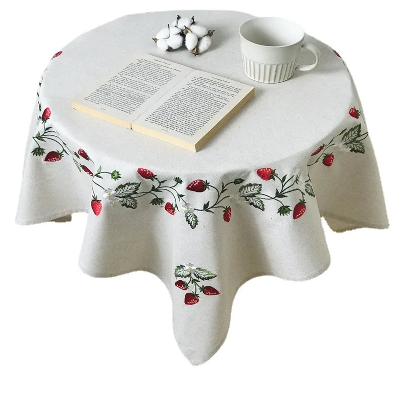 

obrus z nadrukiem Ins mały świeży i uroczy prostokątny stół mata na stół dekoracja ślubna do domu Manteles