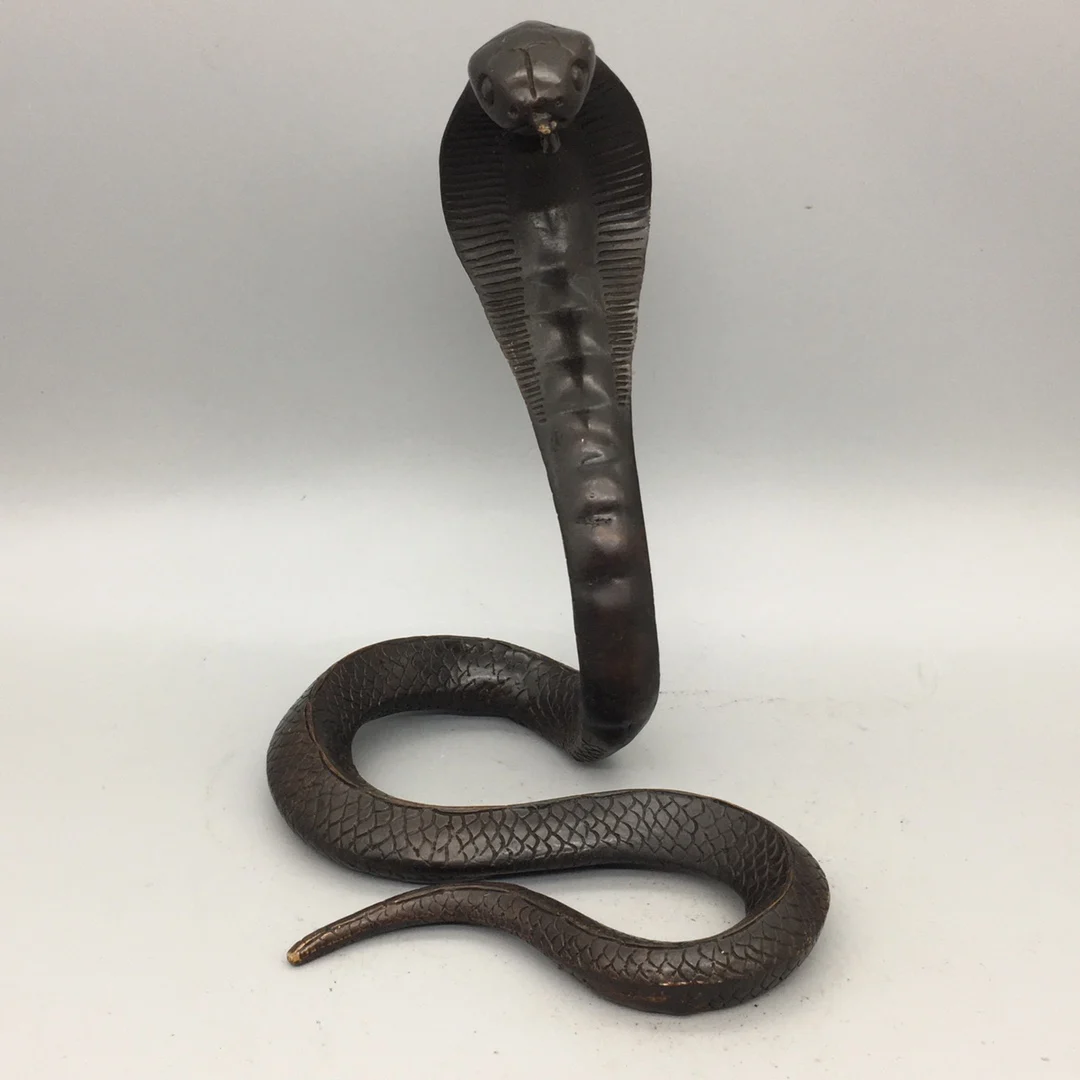 

Изысканный античный медный Змеиный орнамент