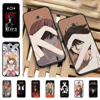 yndfcnb rem and misa death note anime phone case for samsung j 2 3 4 5 6 7 8 prime plus 2018 2017 2016 core