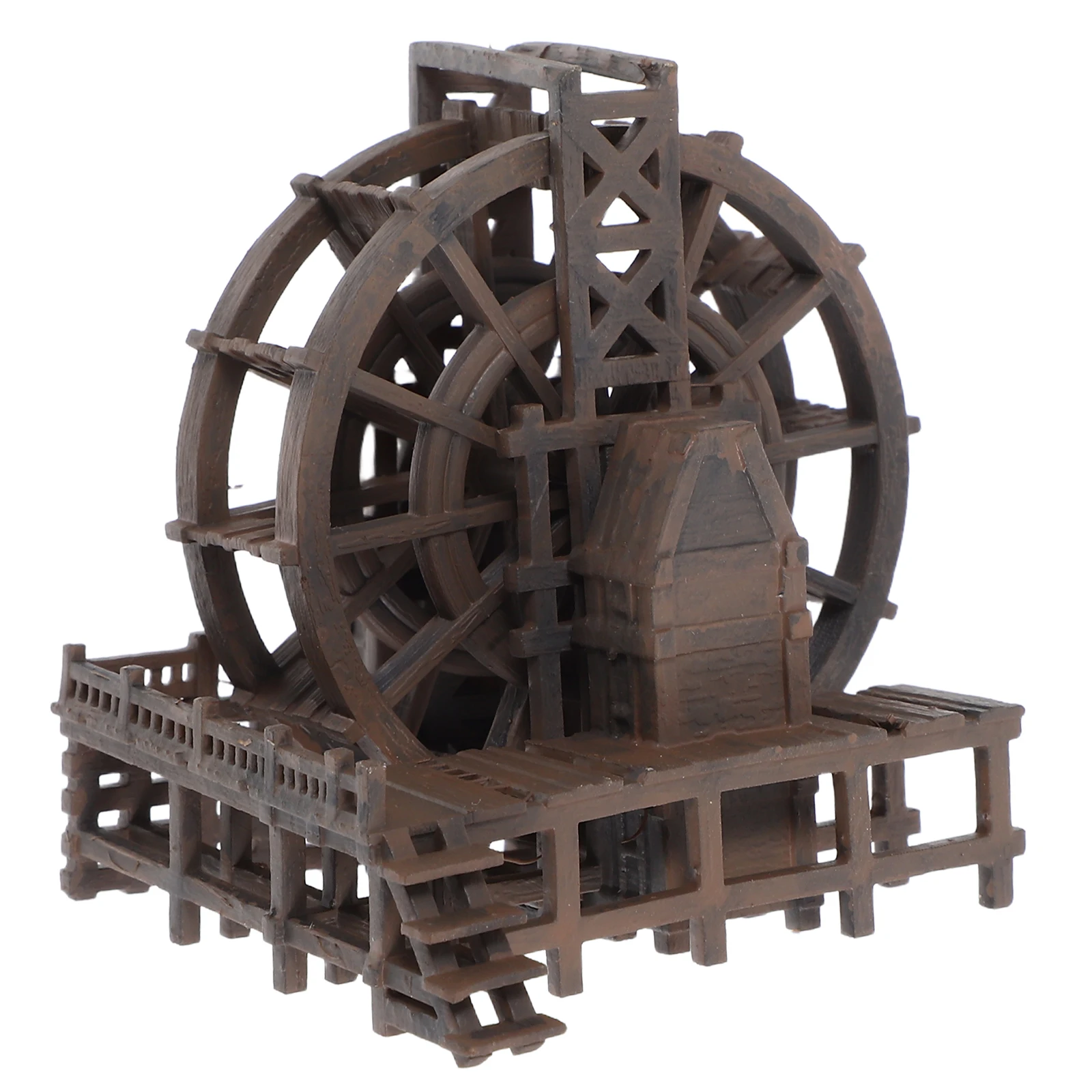 

Миниатюрная статуэтка водяного колеса из смолы