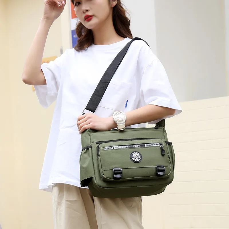 Men Waterproof Oxford Shoulder Bags Pocket Luxury Handbags Men Shopper Crossbody Bags Designer High Quality Soft Tote