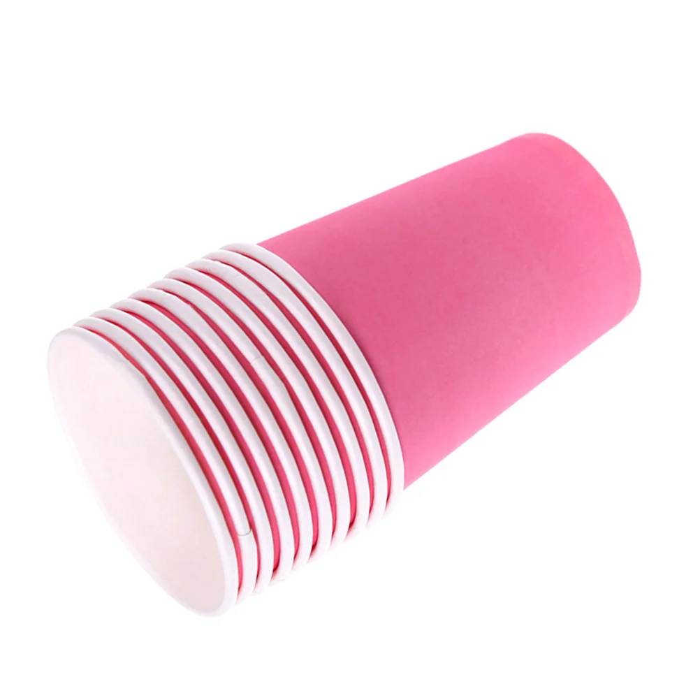 

100 шт., Разноцветные бумажные стаканчики