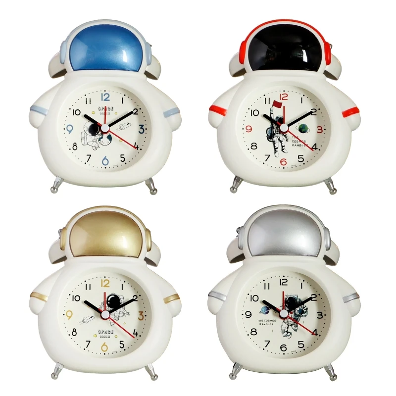 Silent Non Ticking Bedside Clocks Battery Operated Bedroom Home Decorations