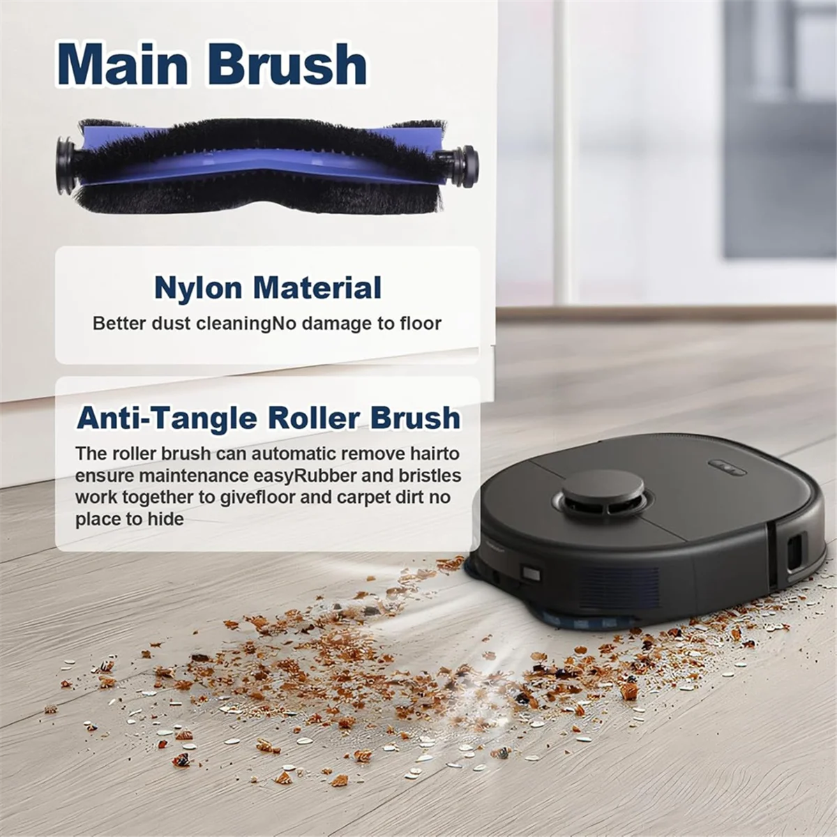 23 шт. сменные аксессуары для Eufy X10 Pro Omni детали пылесоса основная щетка тканевая