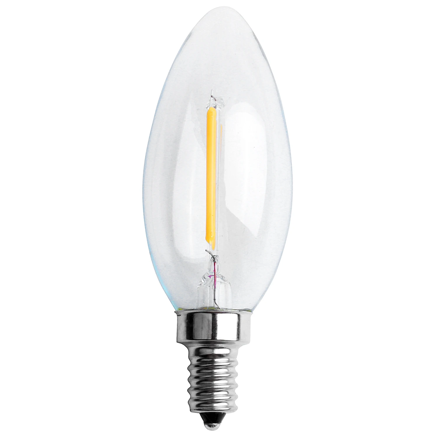 

Диммируемая лампа E12 2W COB, лампа с лампочкой 10*3,5 см