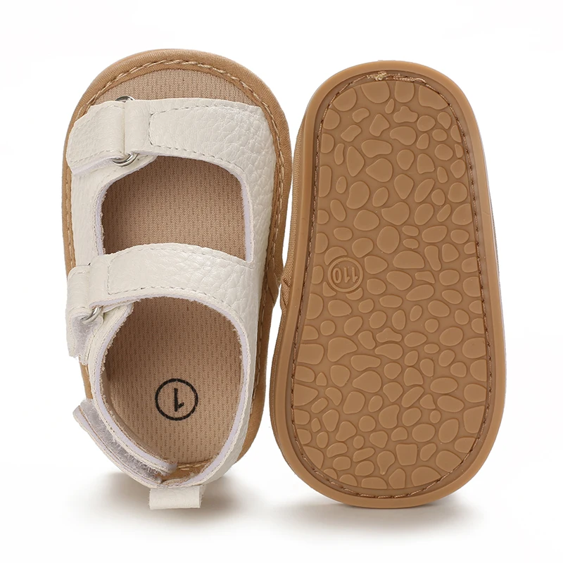 Сандалии с мягкой подошвой для детей 0-18 месяцев Нескользящие дышащие открытым