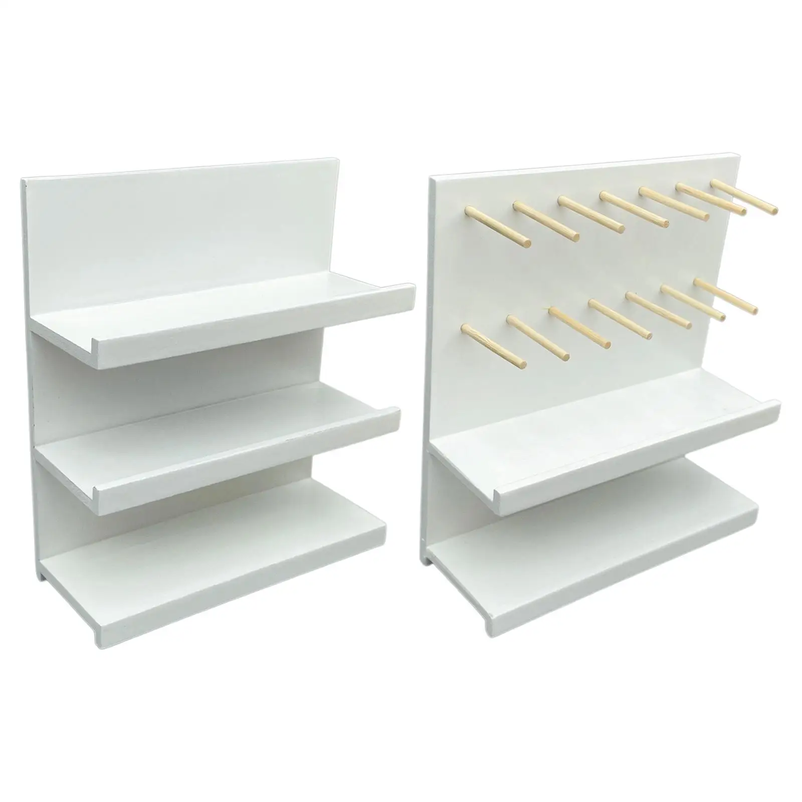 

1:12 Simulated Cake Rack Wooden 3 Tiers Display Stand for Dollhouse Bedroom