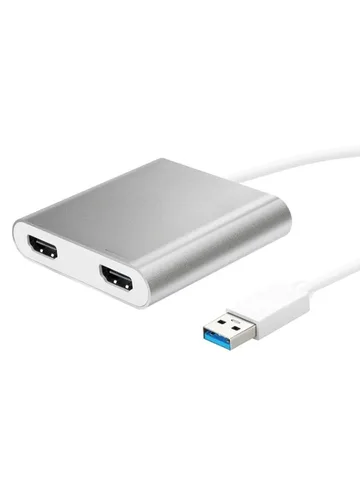 Внешняя видеокарта 365, USB3.0 на 2-канальный двойной дисплей 2K4K, поддержка
