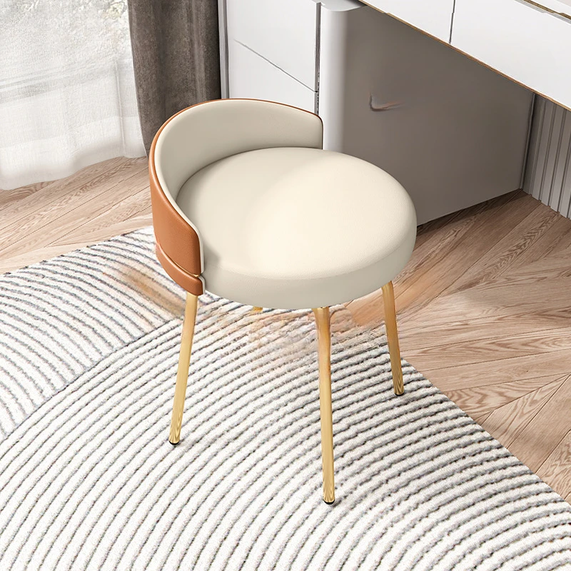 

Женское Роскошное кресло, стул для гостиной, премиум-класса, стильный туалетный столик, стул для туалетного столика, простой стул для макияжа