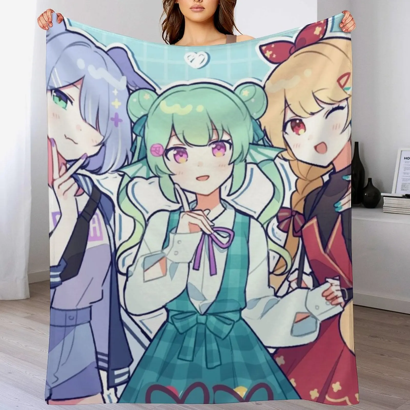 Эллира Кулора-Ниндзядзи пледы декоративные кровати кровать плед манга