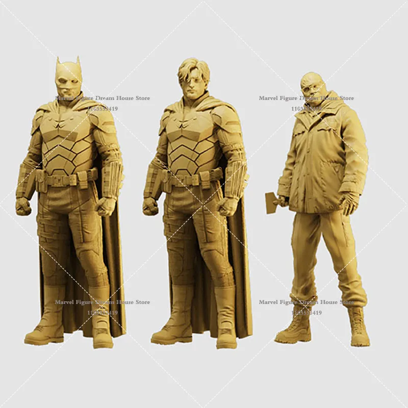 1/64 1/43 миниатюрный аксессуар для куклы белая модель мини Экшн-фигурка Бэтмена