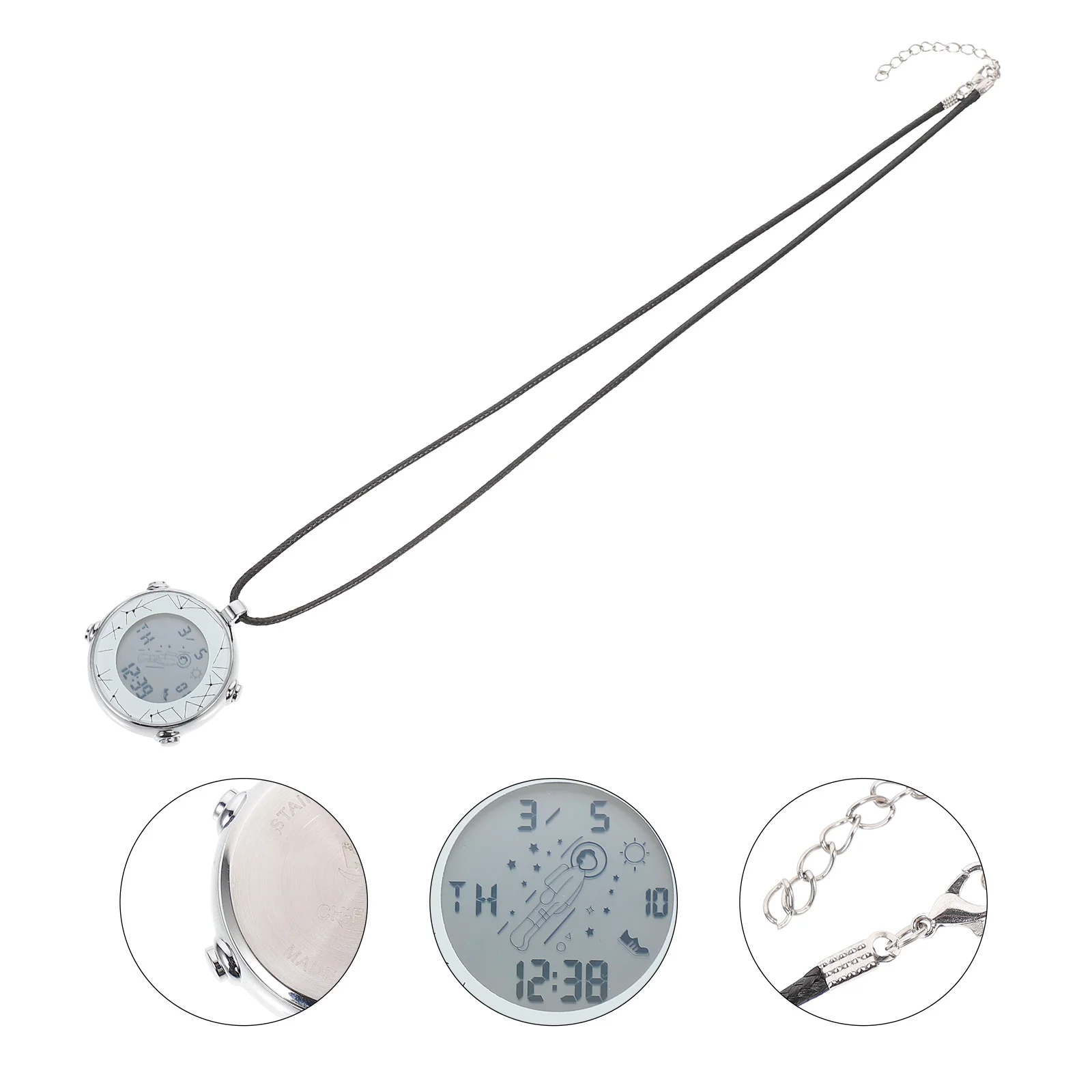 

Pocket Watch Digital Watch Small Electronic Neck Hanging Watch Portable Watch