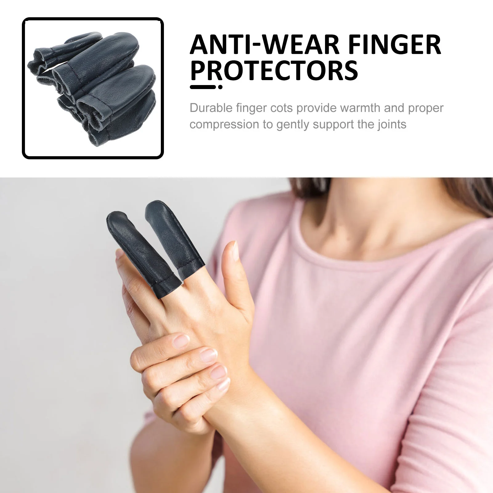 

Finger Needle Thimbleprotector Felting Thumb Guard Sewing Shield Gloves Fingertip Pinquilting Sleeves Protectors Sew Felt Line