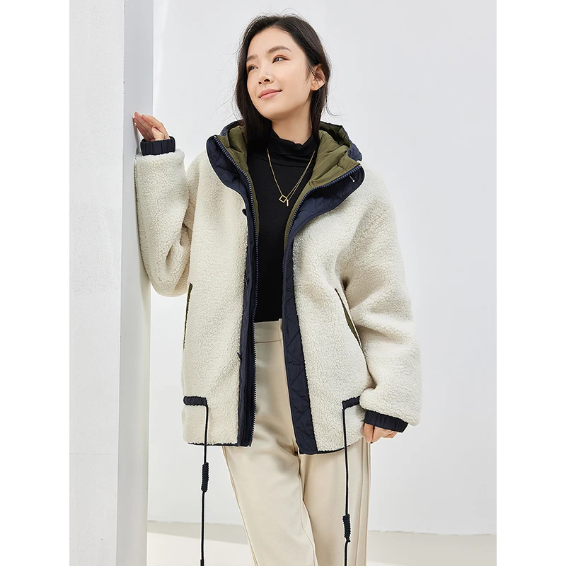 Рисунок 2 - Женская Толстая куртка с капюшоном