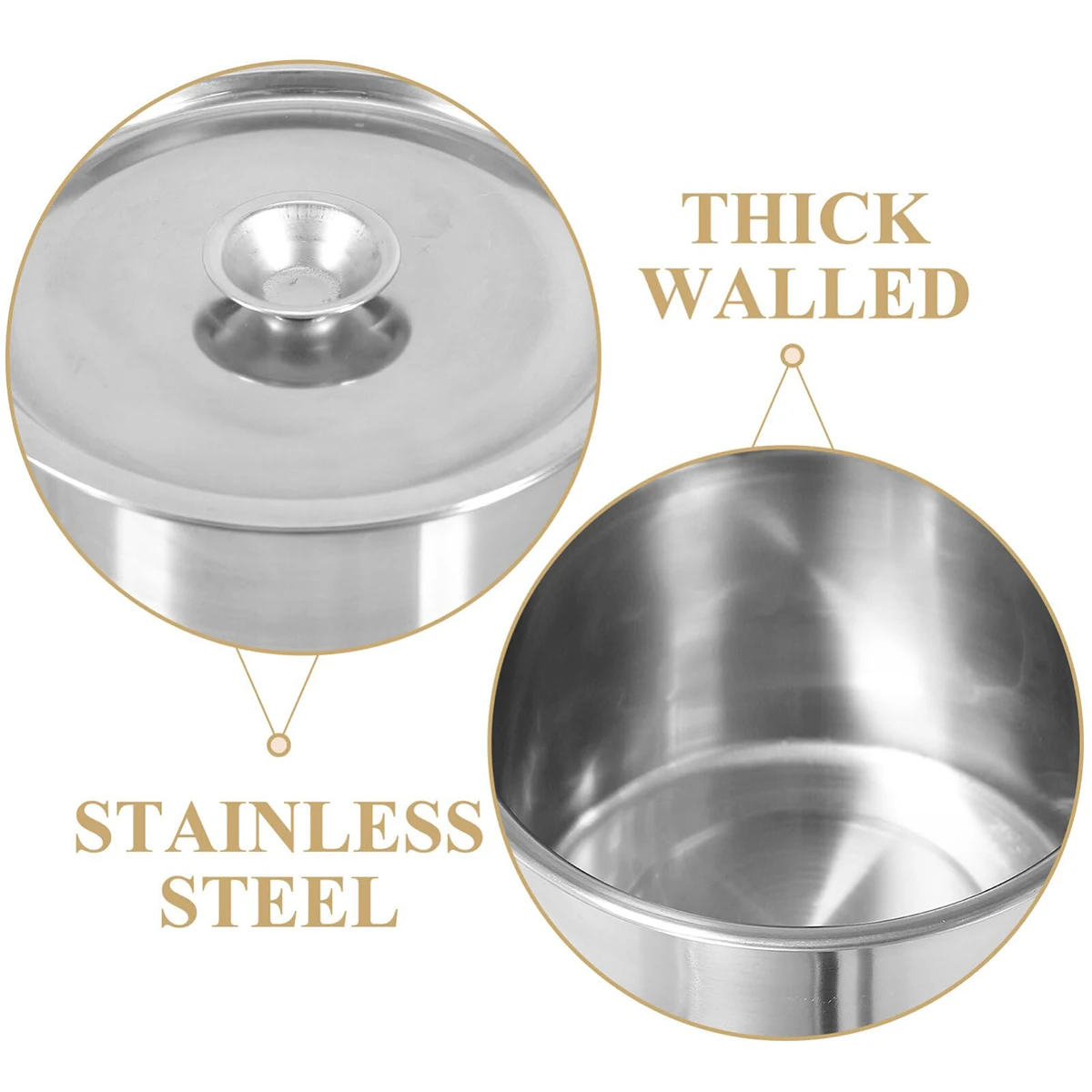 Банка для приправ из нержавеющей стали с крышкой кухни специальная банка варенье