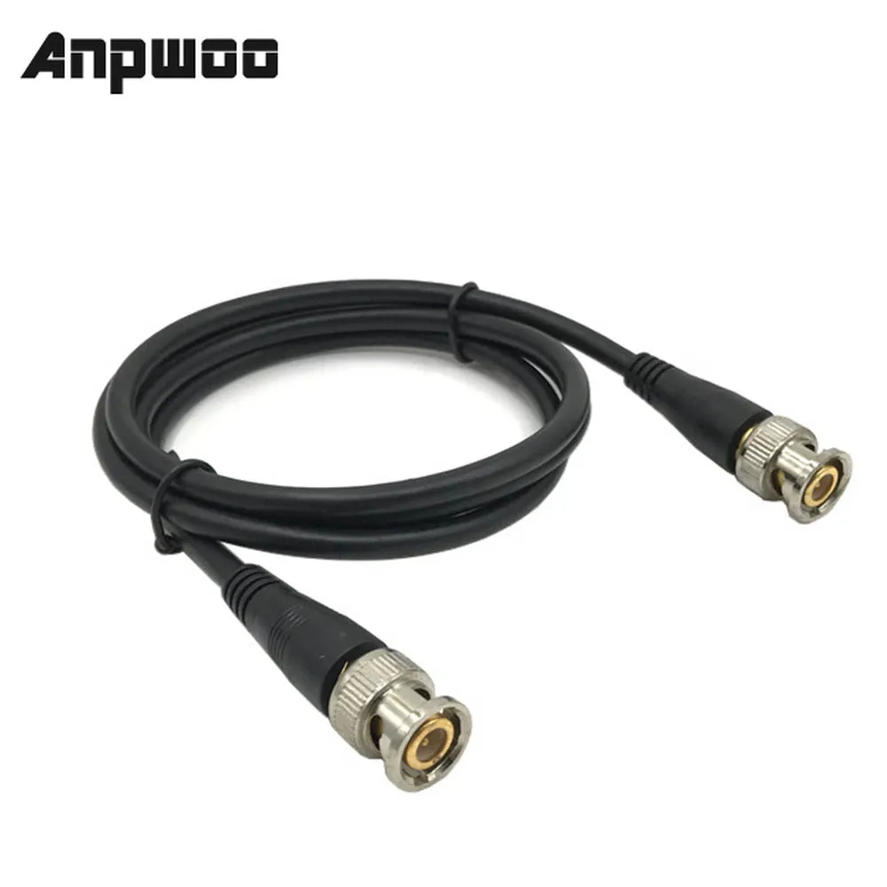 

ESCAM Pure Copper BNC Male To Male Straight Crimp Q9 Head HD Monitor Line Double-head Video Cable 0.5 M / 1 M Jumper