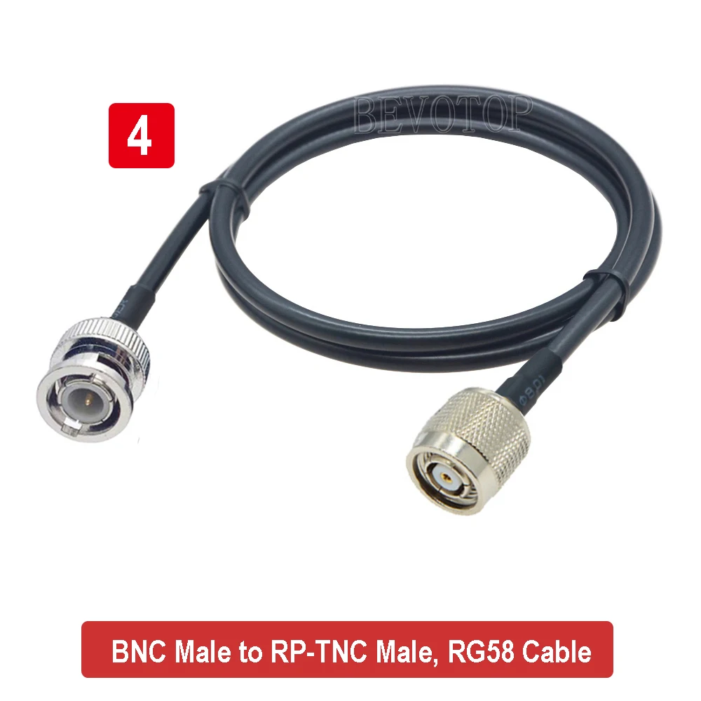 Кабель BNC (мама и папа)-TNC (папа) 50 ом 1 шт.