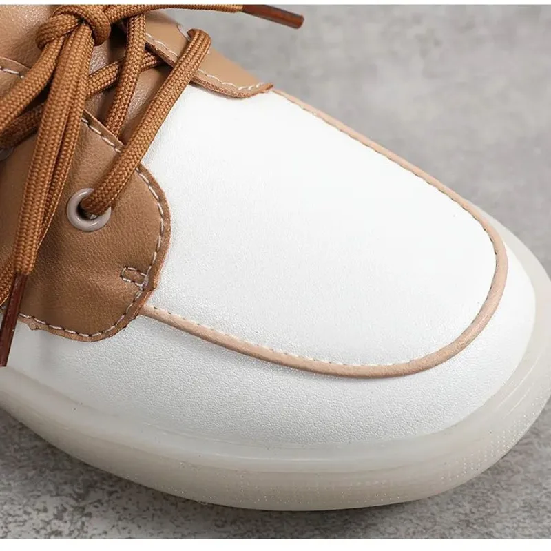 Nisos-новая маленькая белая обувь женская универсальная сетчатая популярная