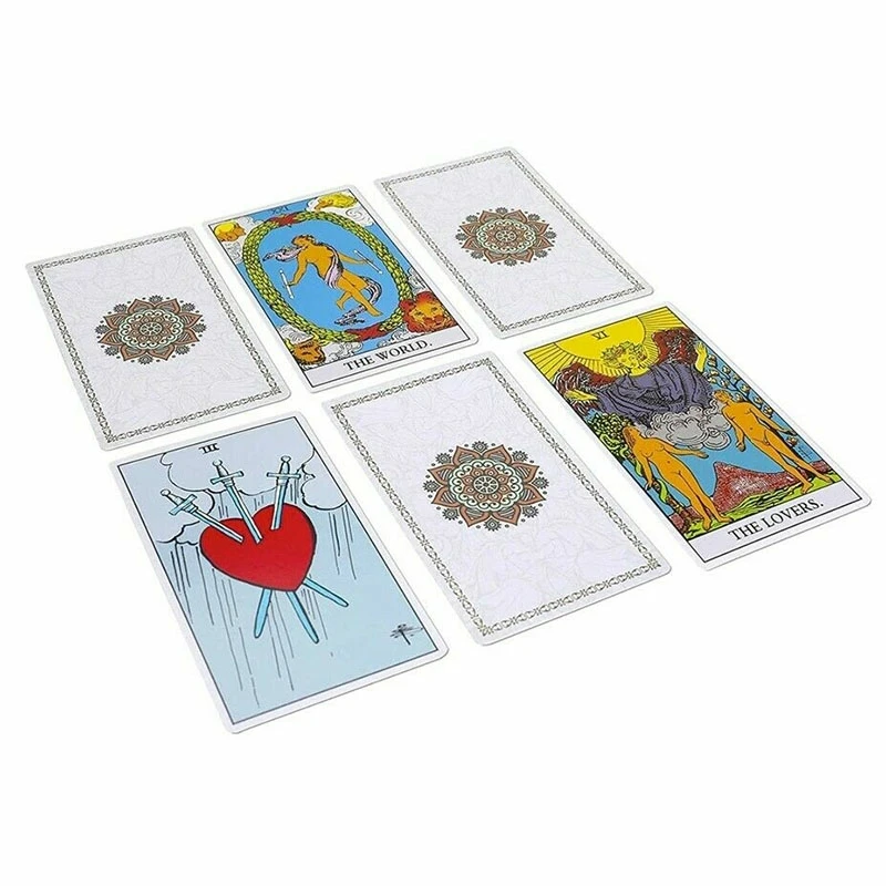 2022 Hot Sale 12x7cm The Original Tarot 78 Cards/Set With Instruction For Family Friends Interaction Divination Board Games enlarge