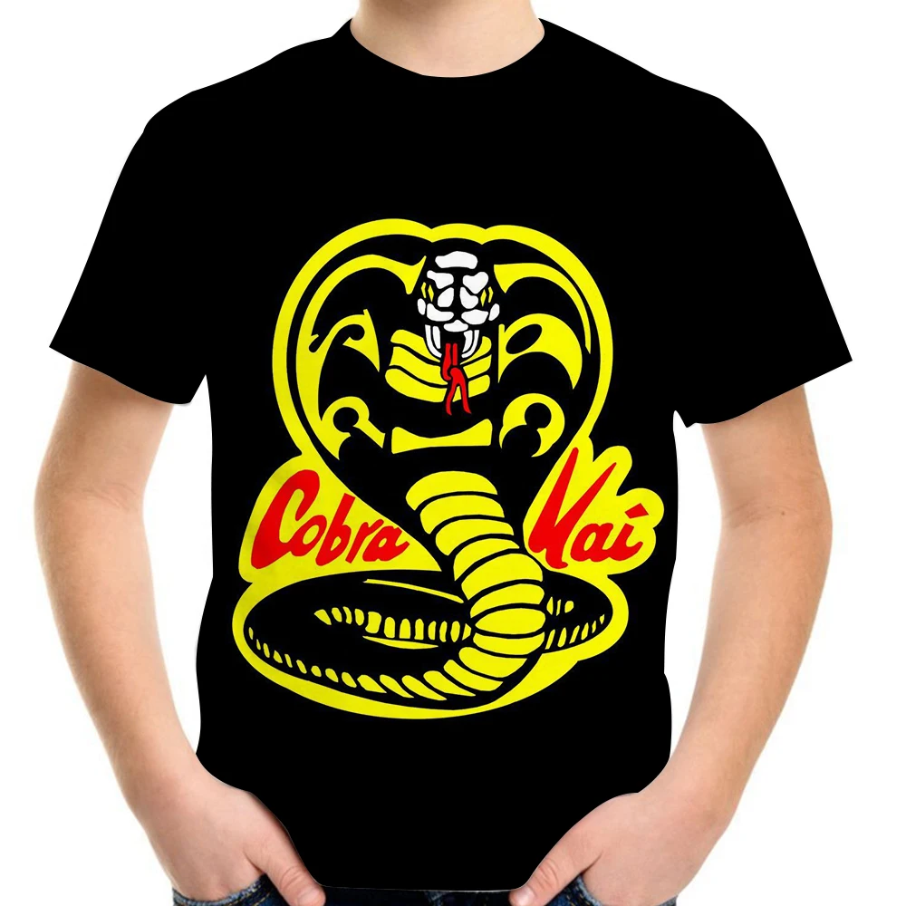 Женская Повседневная футболка с коротким рукавом и змеиным принтом