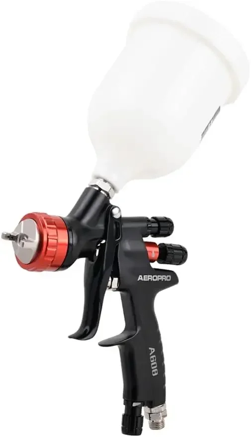 Инструменты A608 Воздушный пистолет-распылитель HVLP сопло 1 3 мм пластиковый стакан