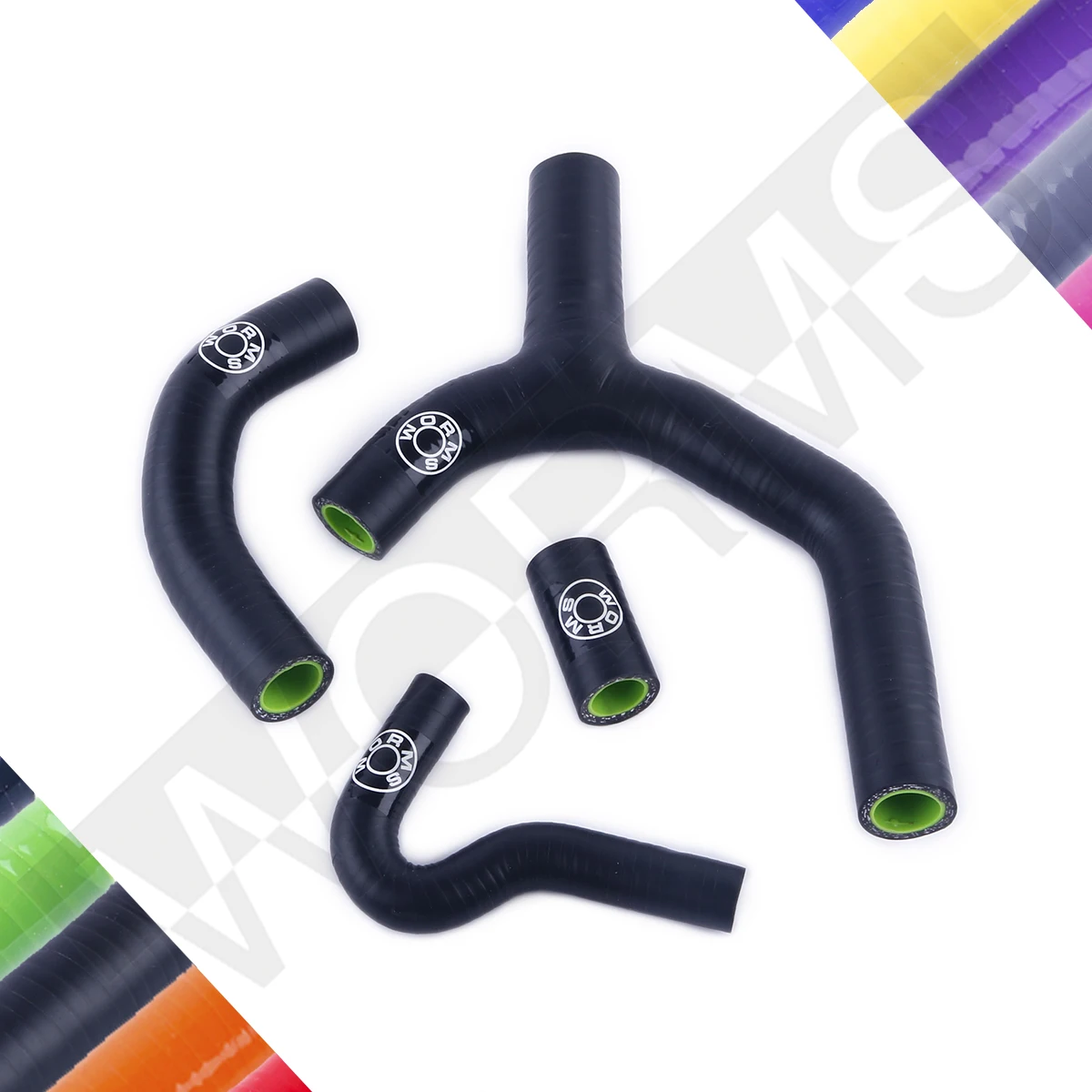 

Для KTM 450 530 EXC EXC-R 2008-2011 силиконовый комплект шлангов для радиатора охлаждающей жидкости Y 2009 2010