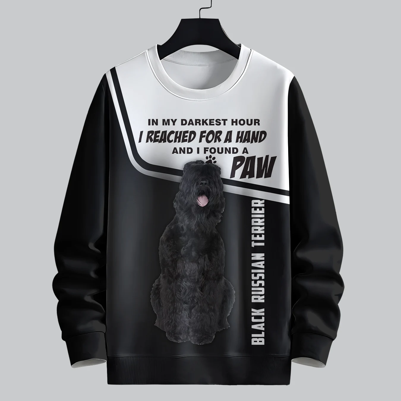 Свитшот MSIEESO мужской/женский лонгслив с принтом круглый вырез длинным рукавом