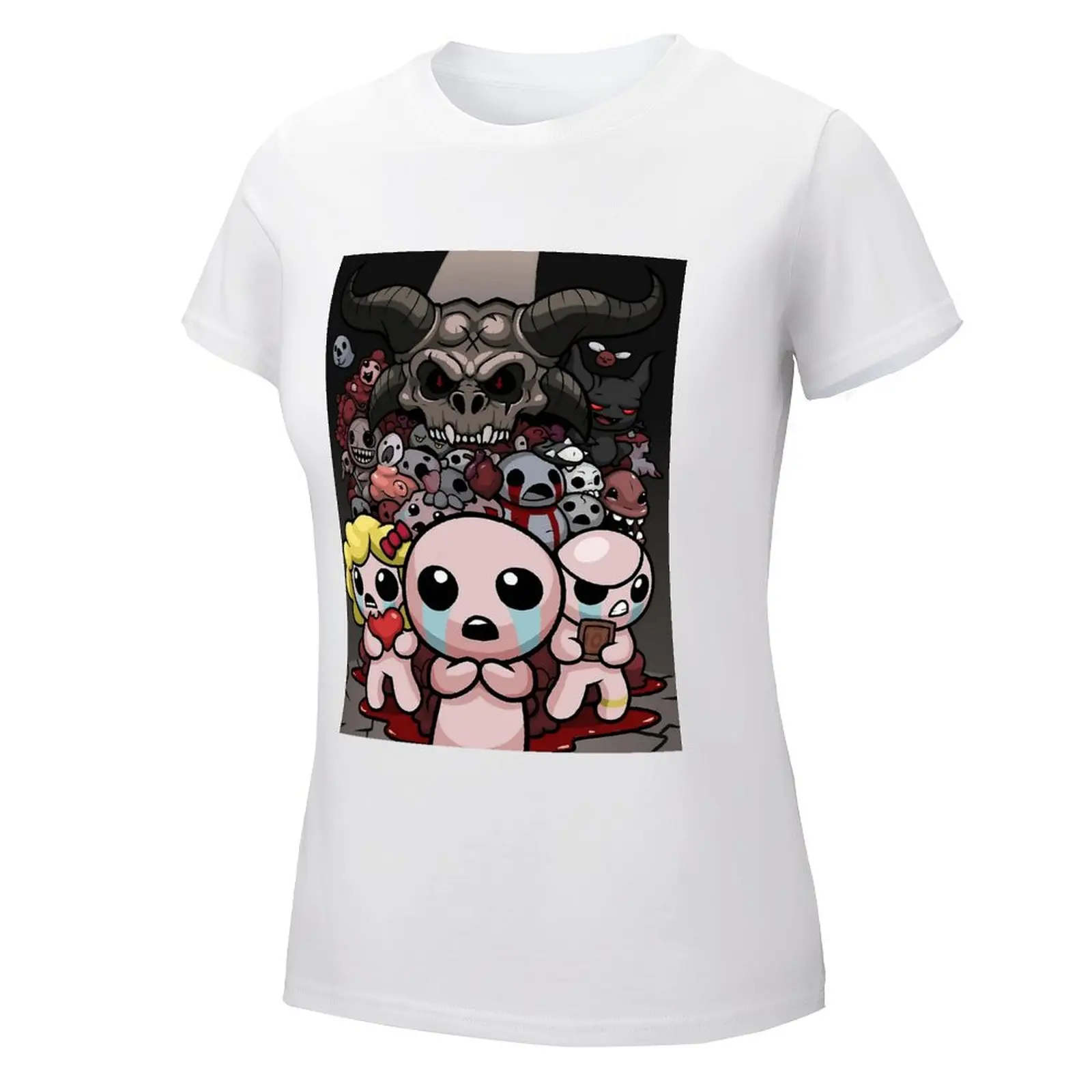 Футболка с надписью The Binding Of Isaac