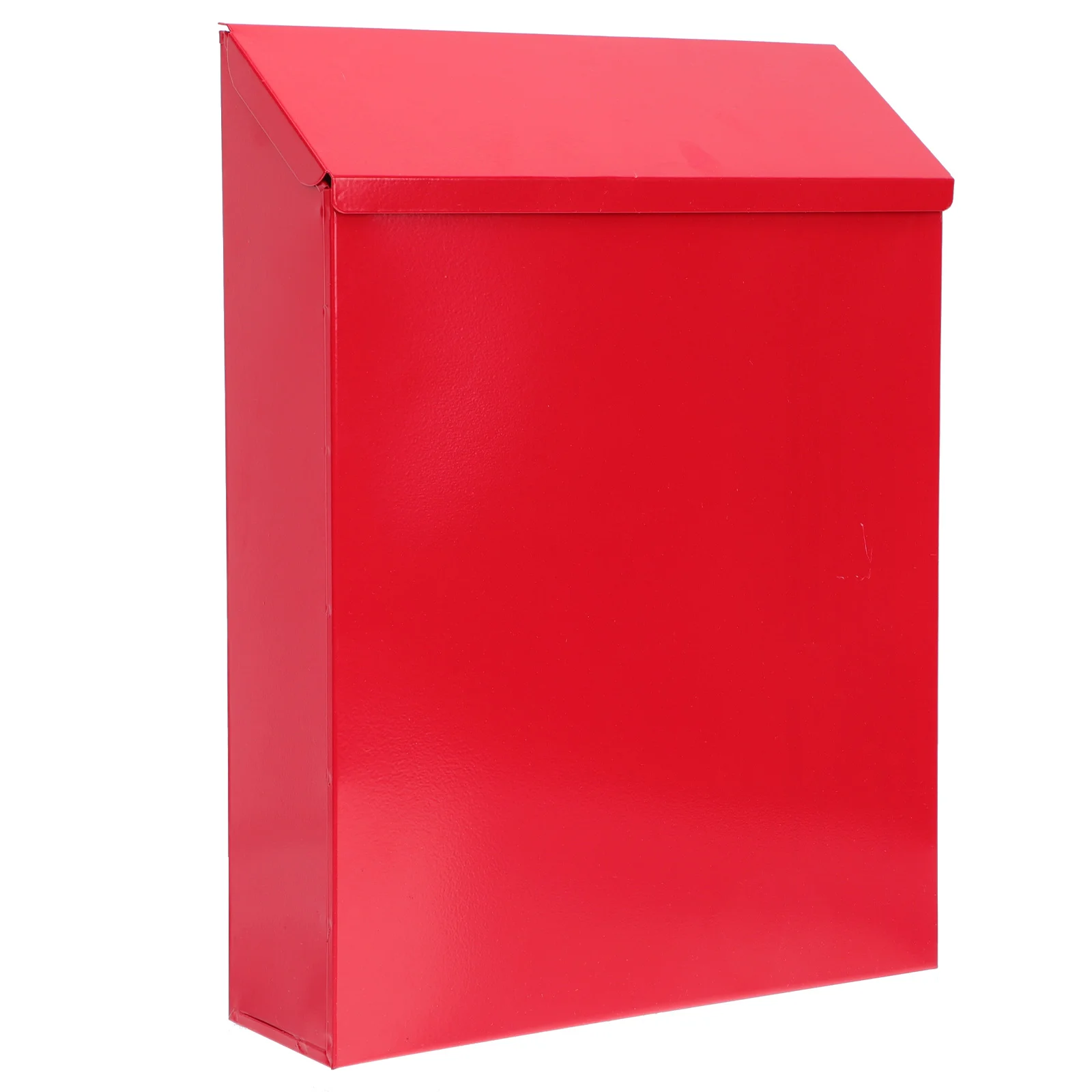 

Office Decor Outdoor Mailbox Wall Letter Box 30x23cm Locking Mailbox Red Locking Letter Case Home Post Box Metal Post Box
