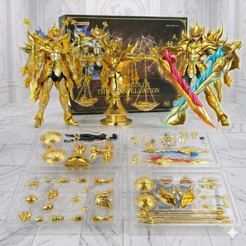 Фото В наличии: Фигурка Toypoint/TP Saint Seiya Metal Armor Myth Cloth EXM Libra Docko/Dohko SOG Totem/Object Gold Knights of the Zodiac №1