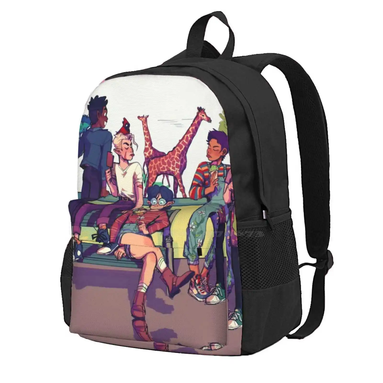 Лидер продаж школьный рюкзак в стиле зоопарка модные сумки с изображением совы