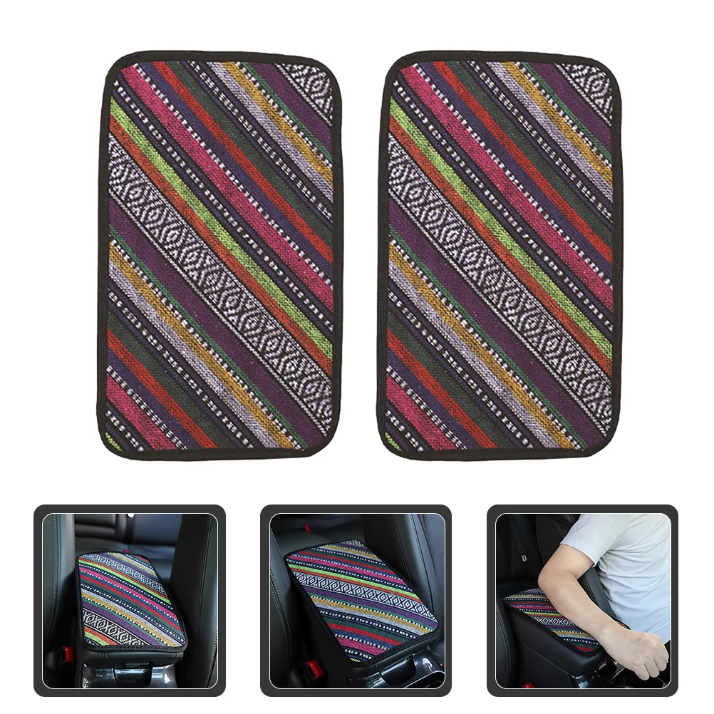 

Cover Car Console Armrest Centerpad Arm Rest Protector Auto Cushion Covers Pads Vehicle Aesthetic Covering Interior Decorations